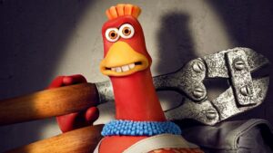 Image from the movie "Chicken Run: Dawn of the Nugget"