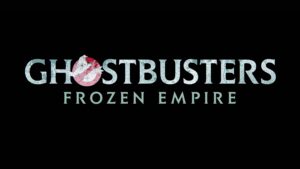 Promotional poster of Ghostbusters: Frozen Empire featuring