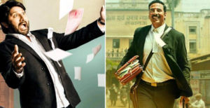 Main two Character of the movie Jolly LLB 3 in exciting mood