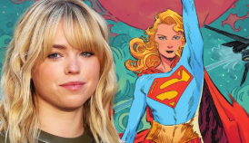 leading cast of the movie Supergirl: Woman of Tomorrow